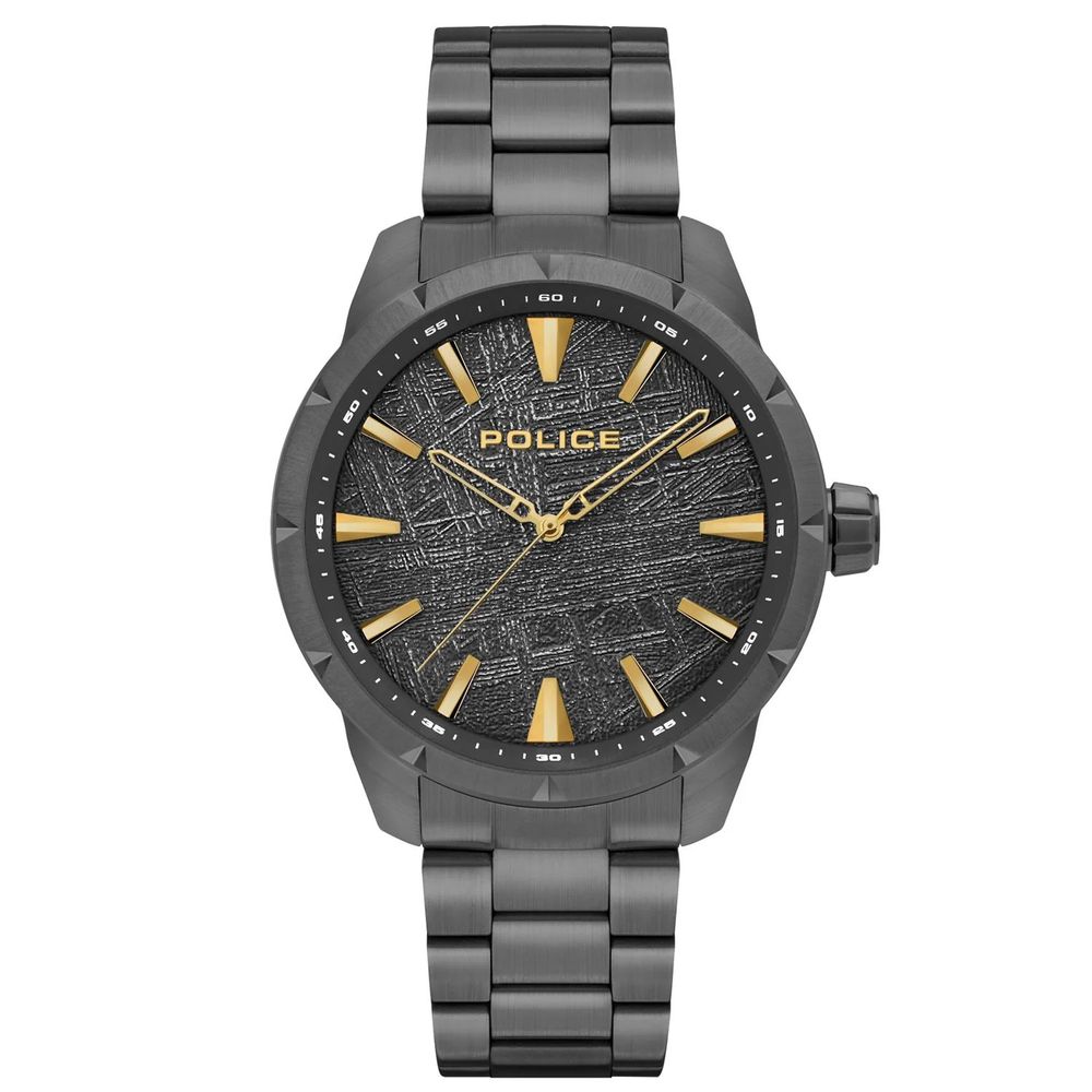 Montre Black Stainless Steel noire