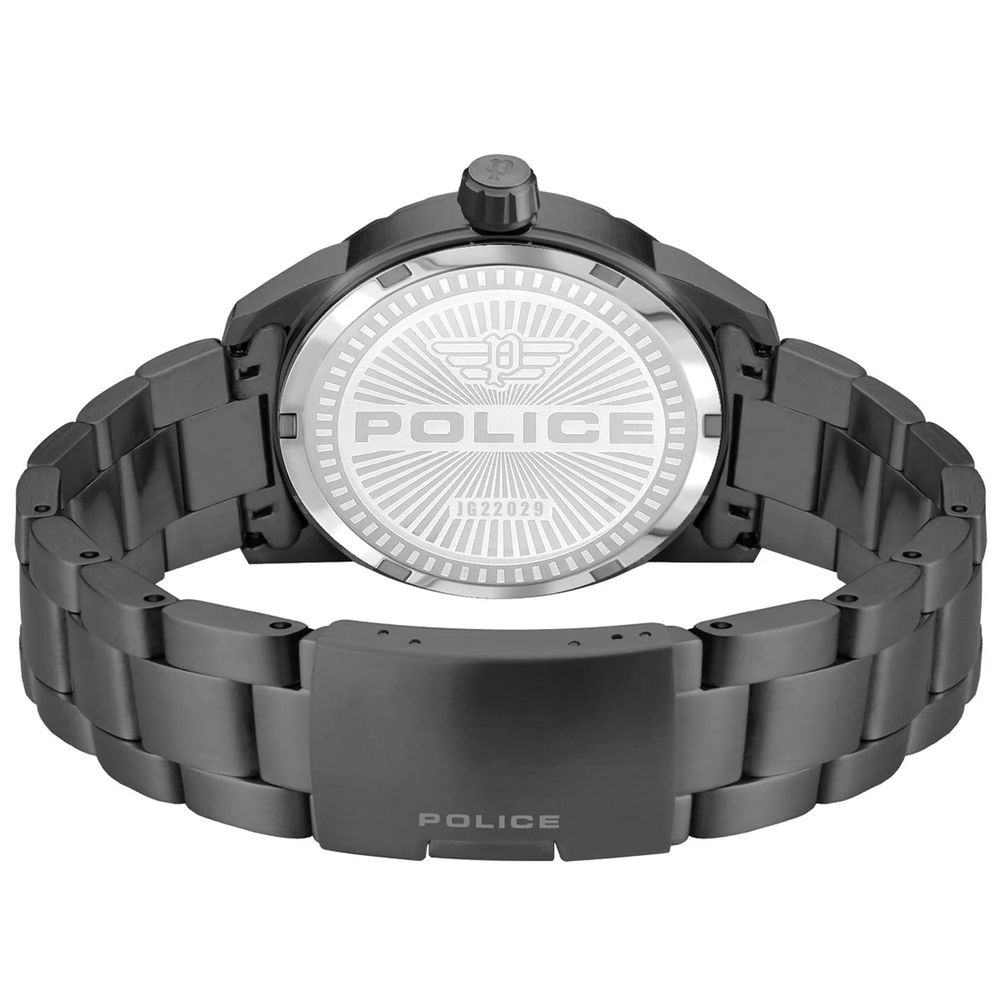 Montre Black Stainless Steel noire