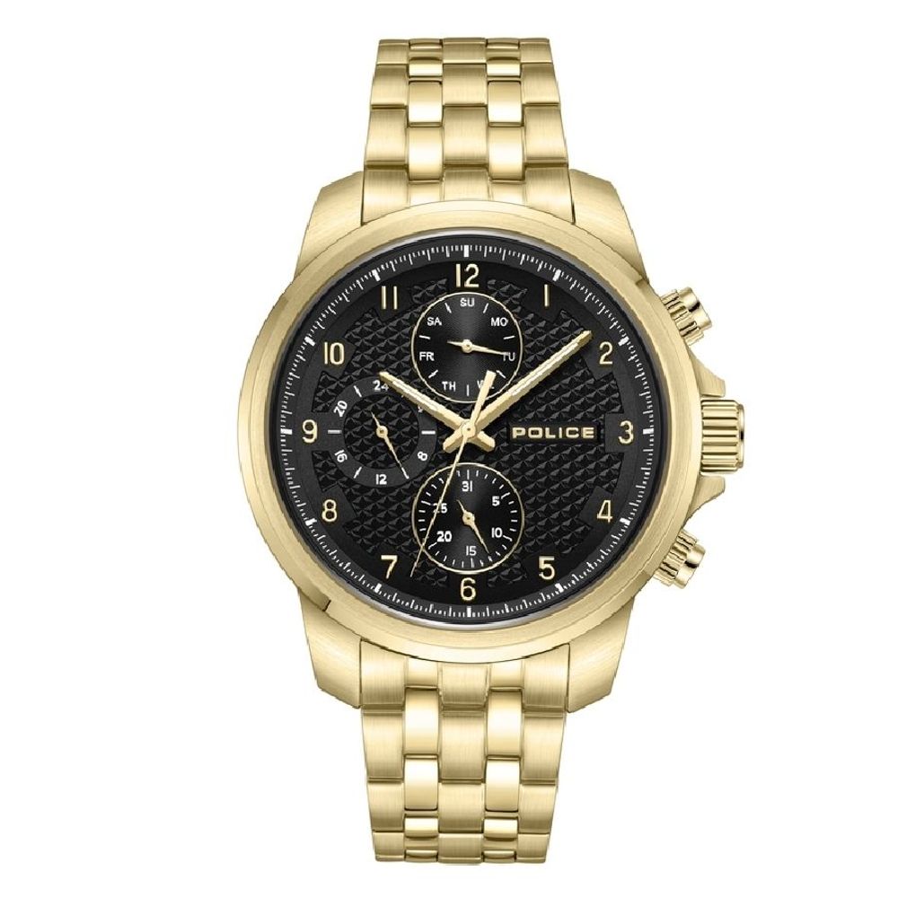 Montre Gold Date-Mensor noire