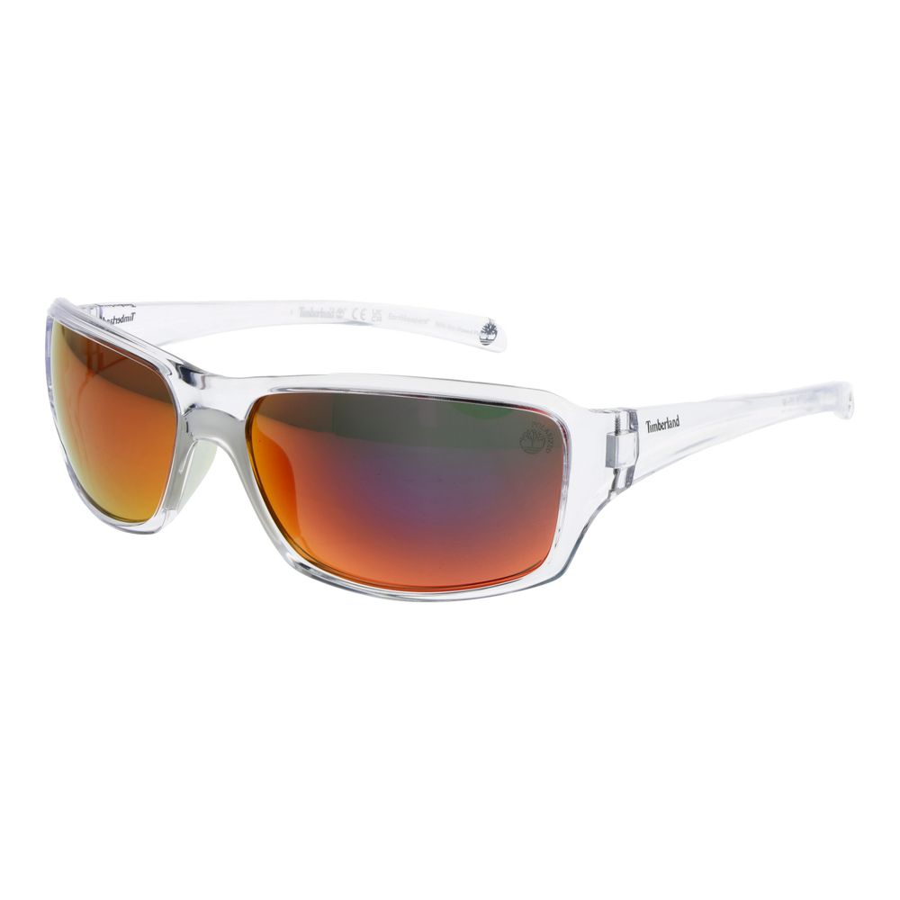Lunettes de soleil transparentes vertes