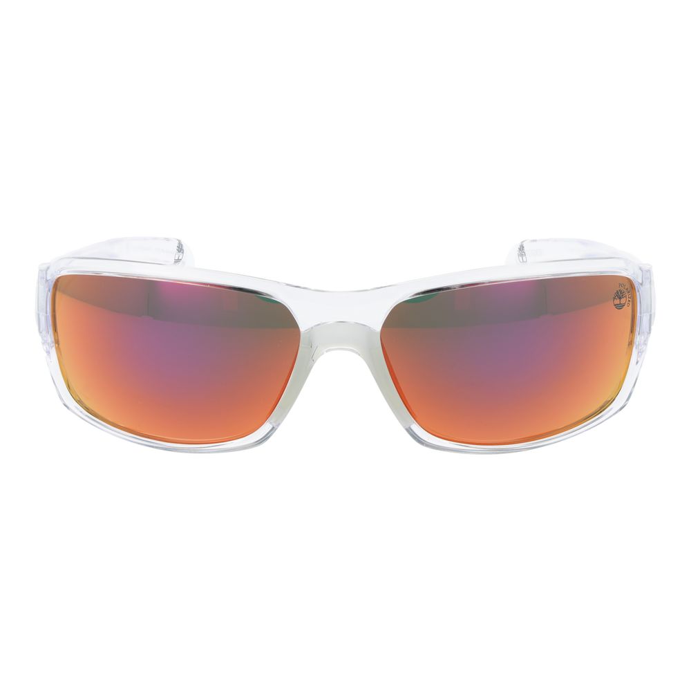 Lunettes de soleil transparentes vertes