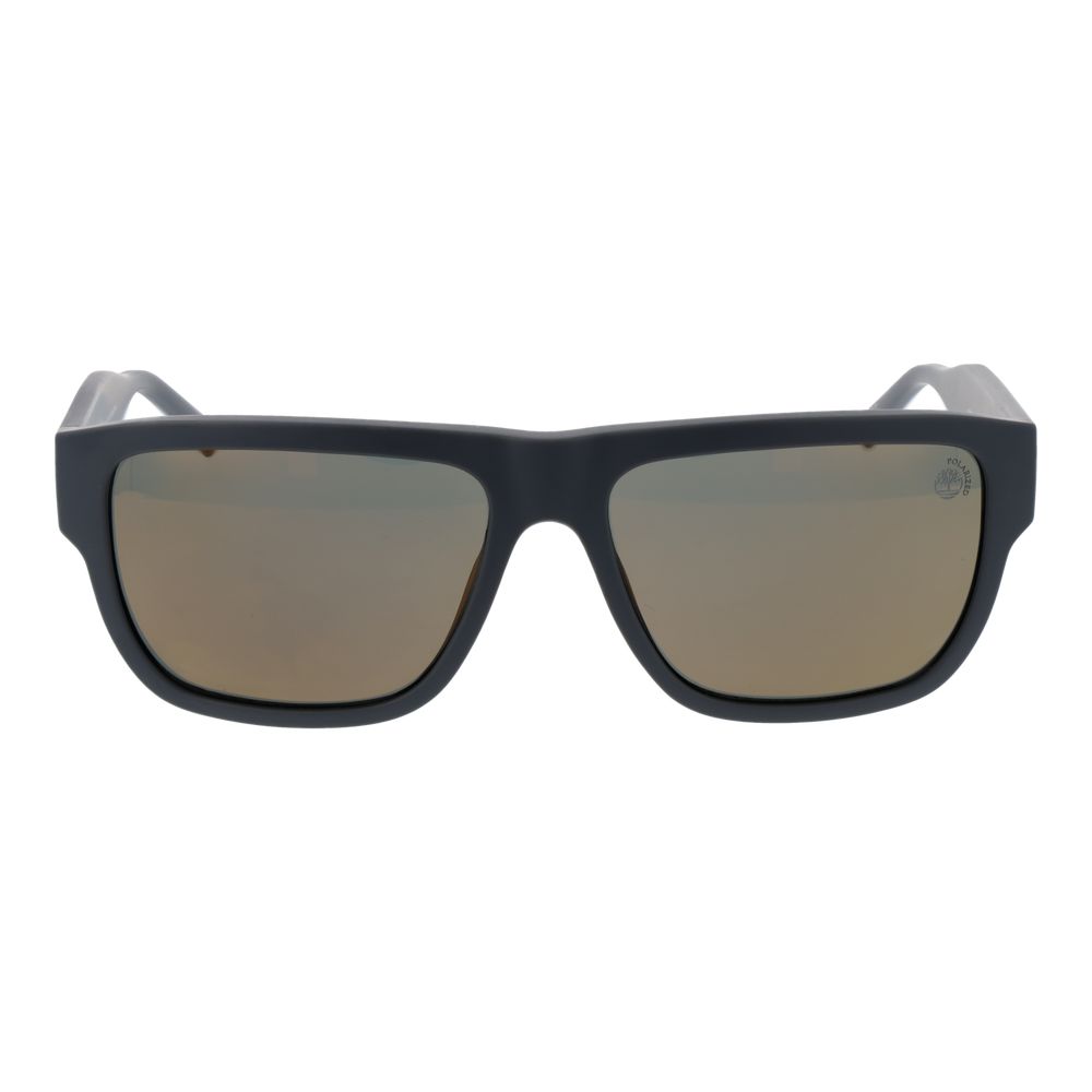 Lunettes Gray Men rectangulaires grises