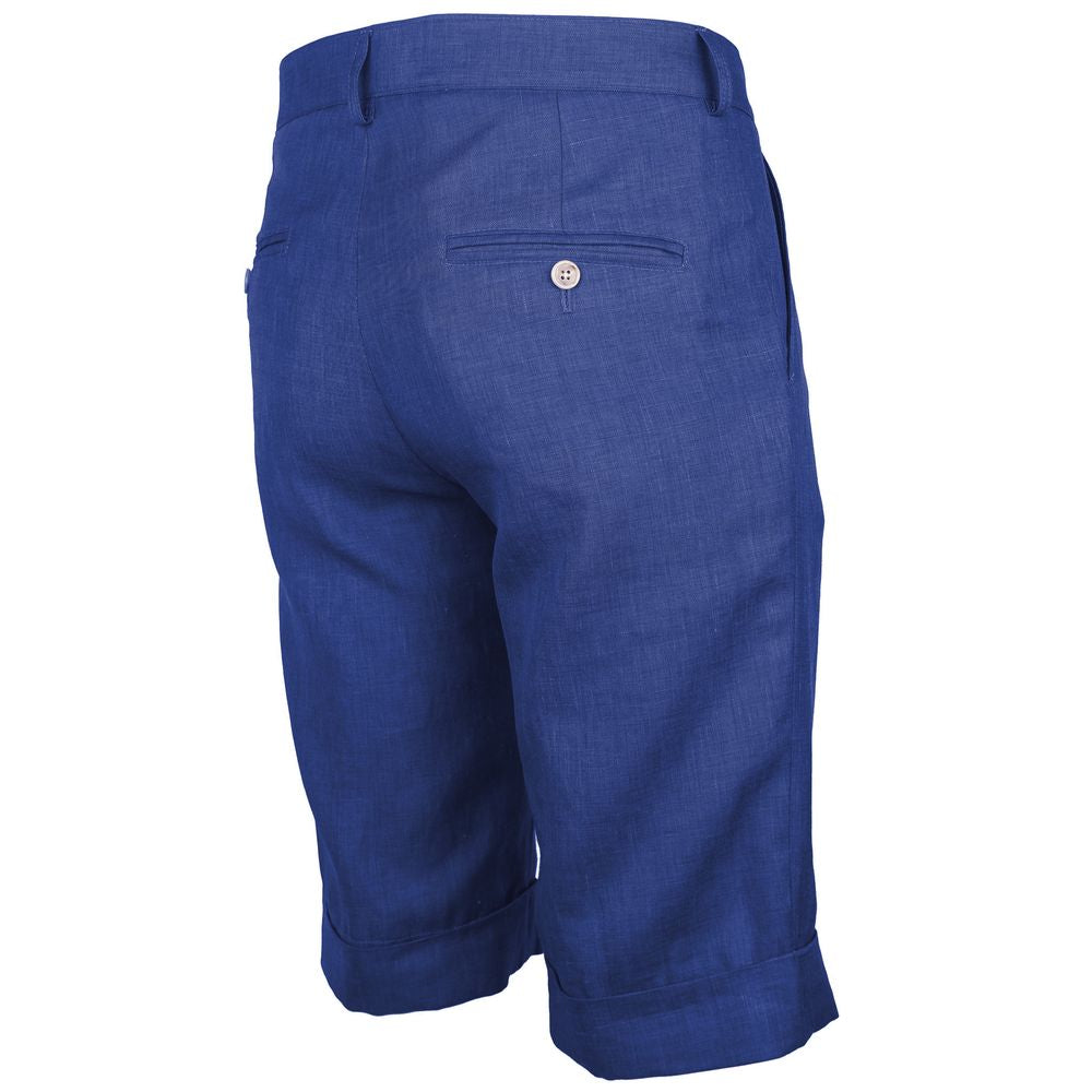 Short Loro Piana Tessuto Summertime bleu indigo