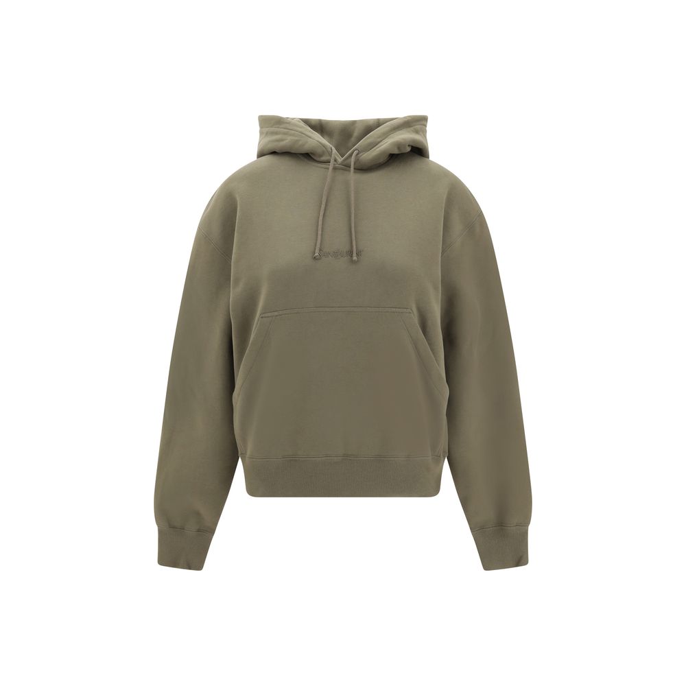 Hoodie Saint Laurent Brode gris