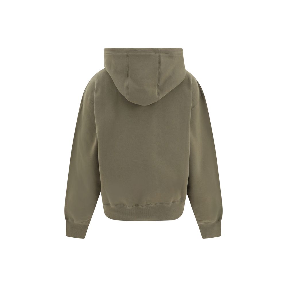 Hoodie Saint Laurent Brode gris