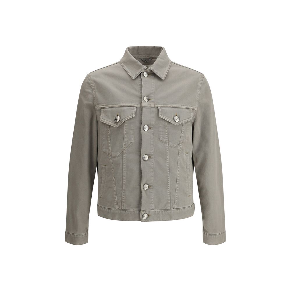 Veste en denim Brunello Cucinelli bleue