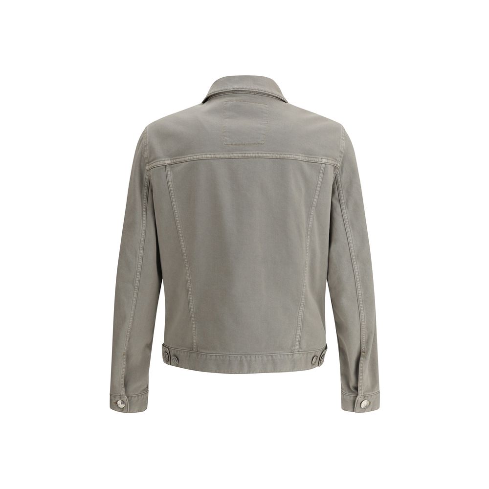Veste en denim Brunello Cucinelli bleue