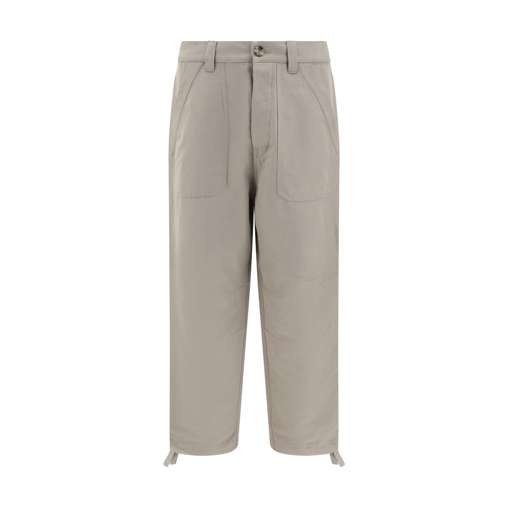 Pantalon Brunello Cucinelli ajustable beige