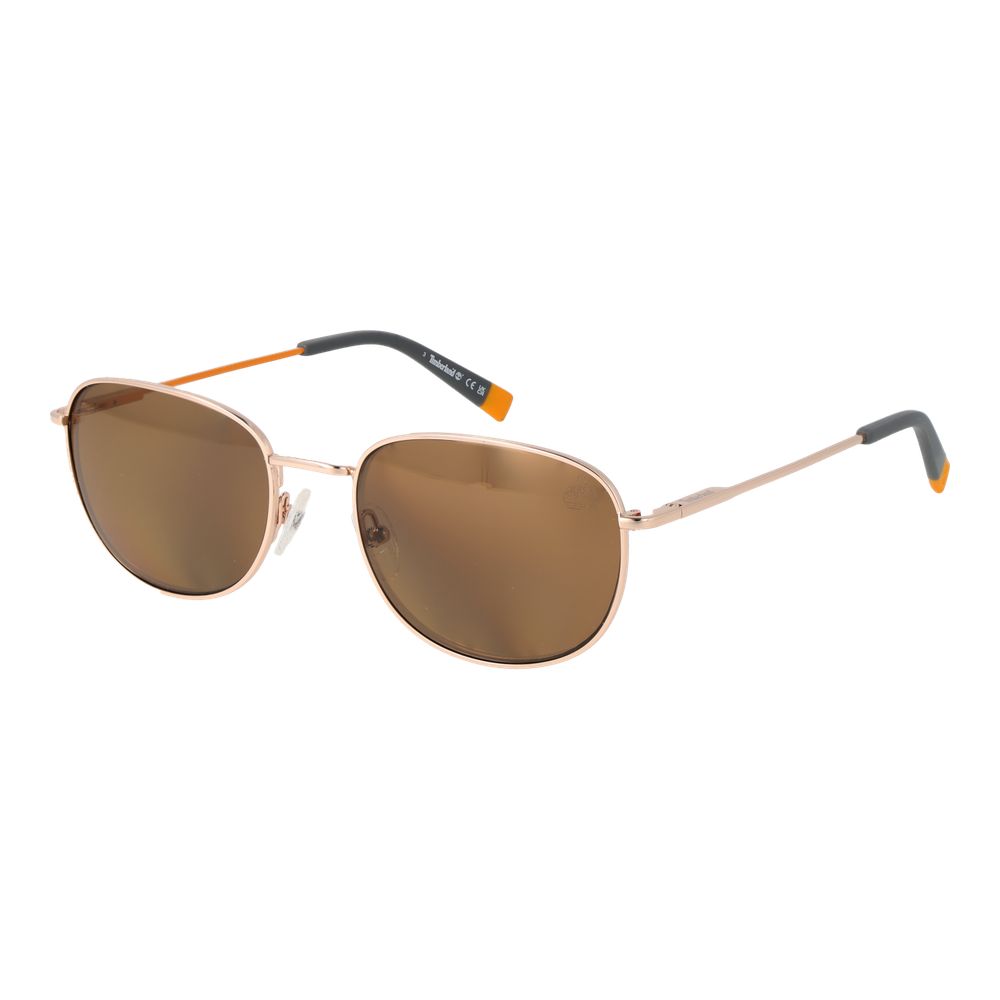 Lunettes de soleil Gold ovales brunes