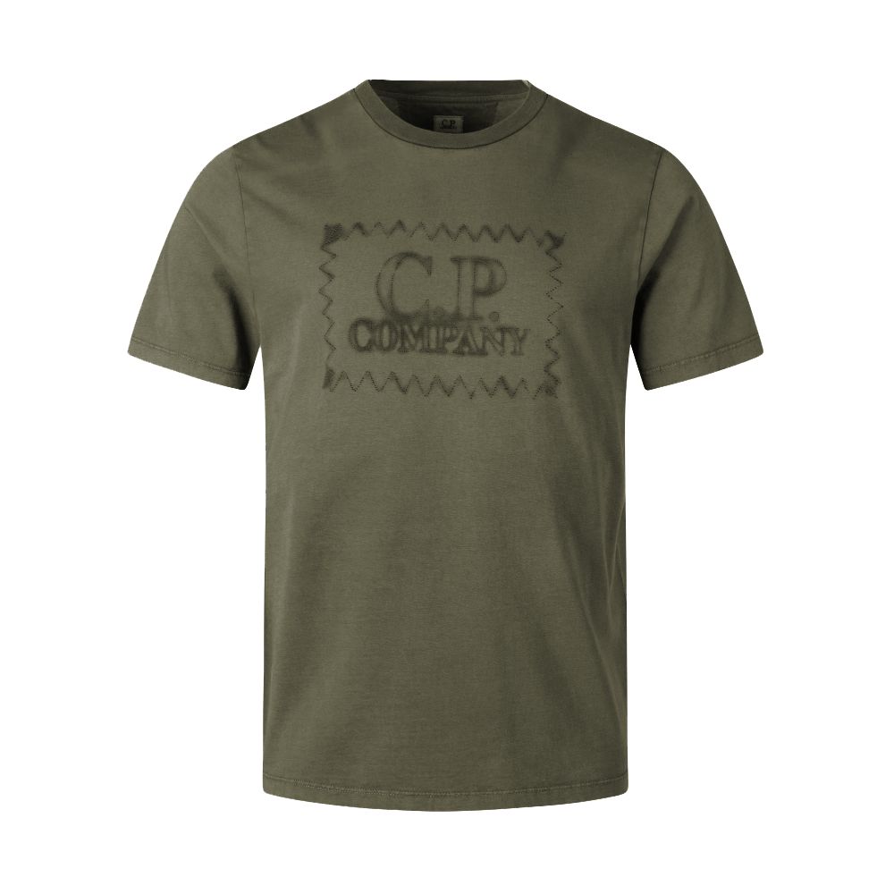 T-shirt C.P. Company logo vert