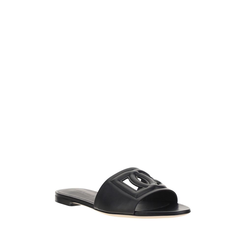 Sandales Dolce & Gabbana Millenials noires