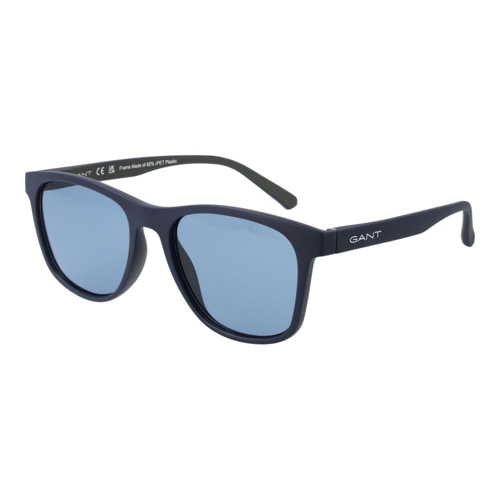 Lunettes de soleil Blue men carrées bleues