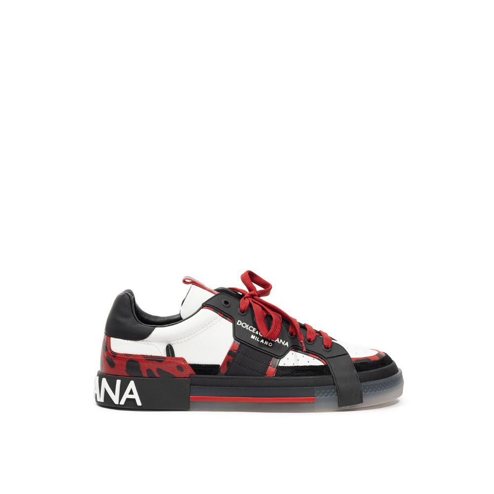 Baskets Dolce & Gabbana Portofino noires et blanches