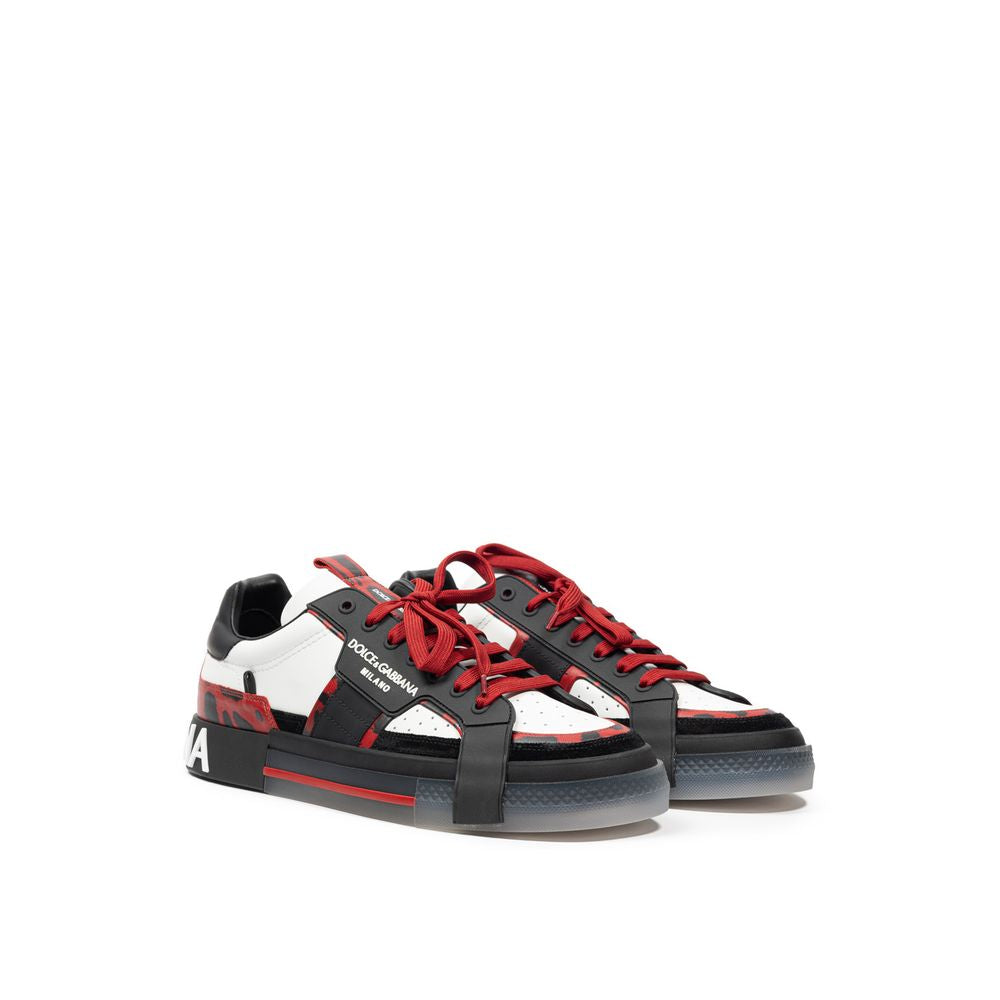 Baskets Dolce & Gabbana Portofino noires et blanches