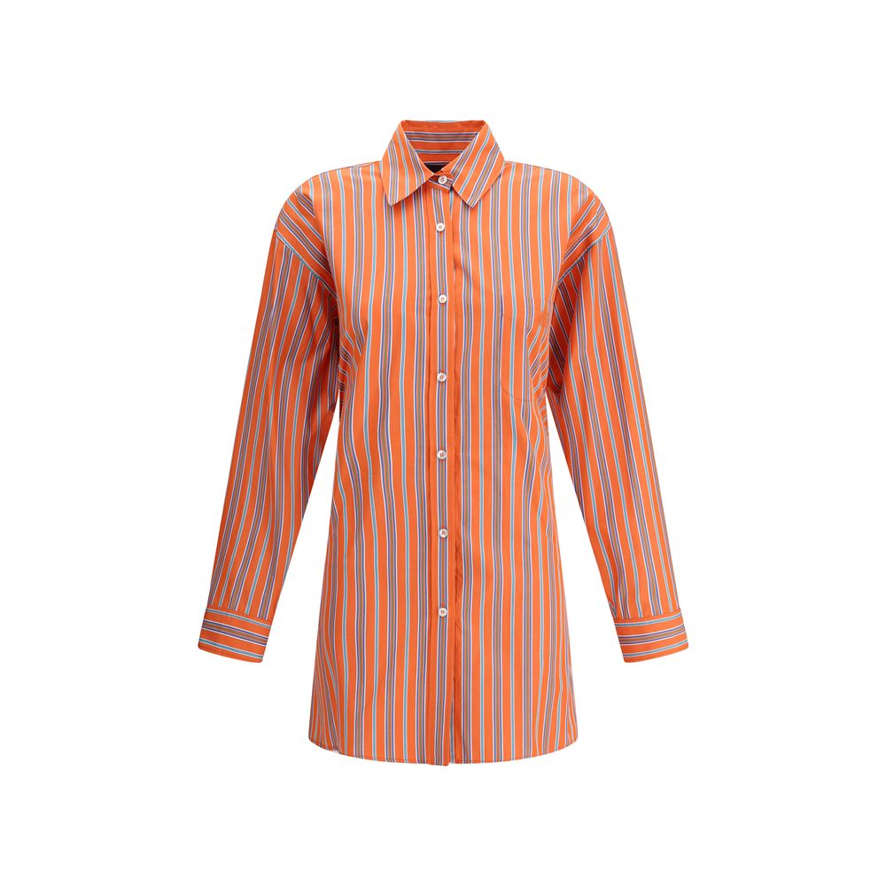 Chemise Etro à nœud rayée