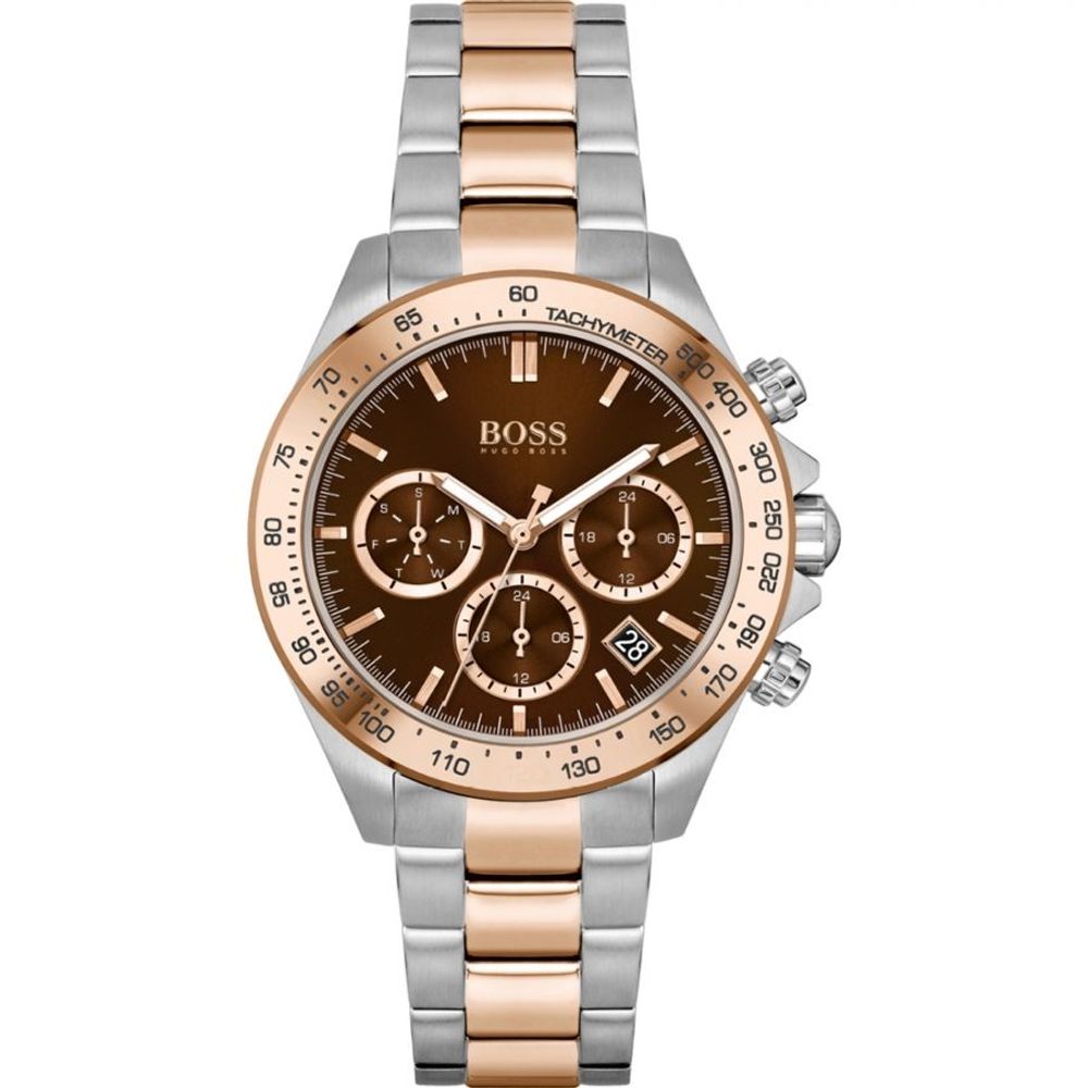 Montre Bicolor argentée dorée