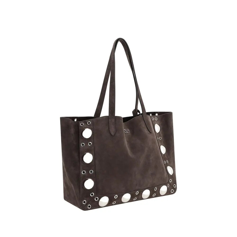 Tote bag Valentino Garavani Nellcote brun Valentino Garavani