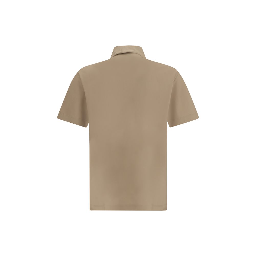 Polo Ferragamo à logo bleu