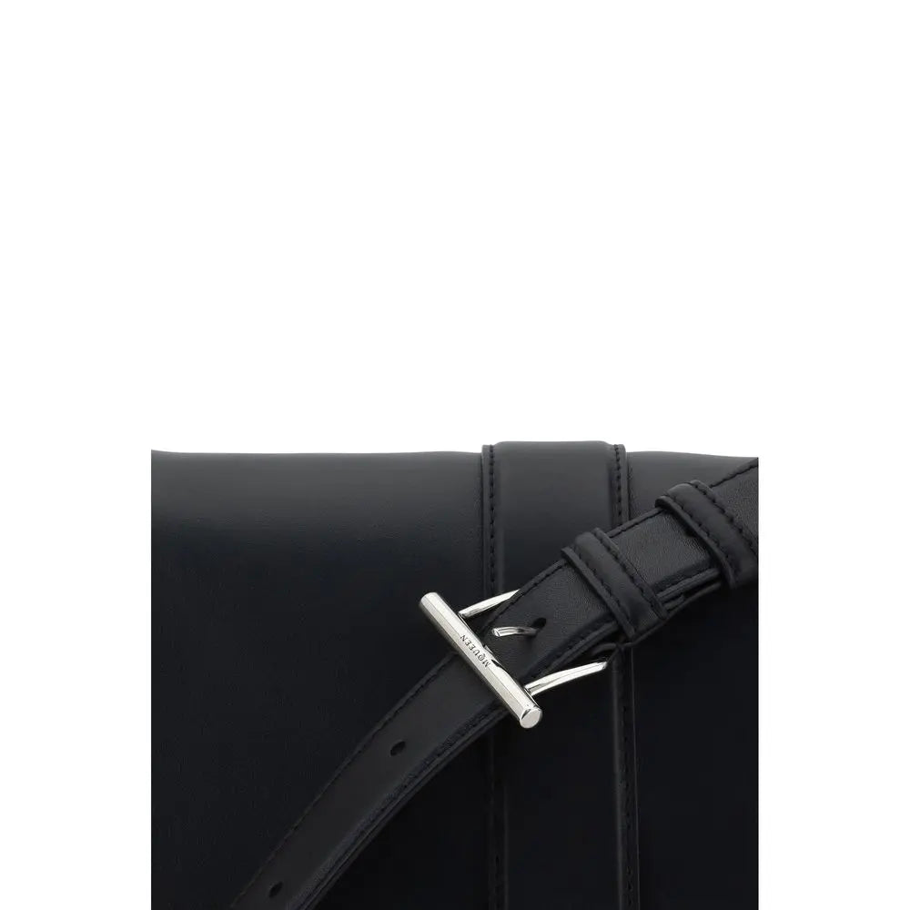 Sac cartable Alexander McQueen T-Bar noir Alexander McQueen