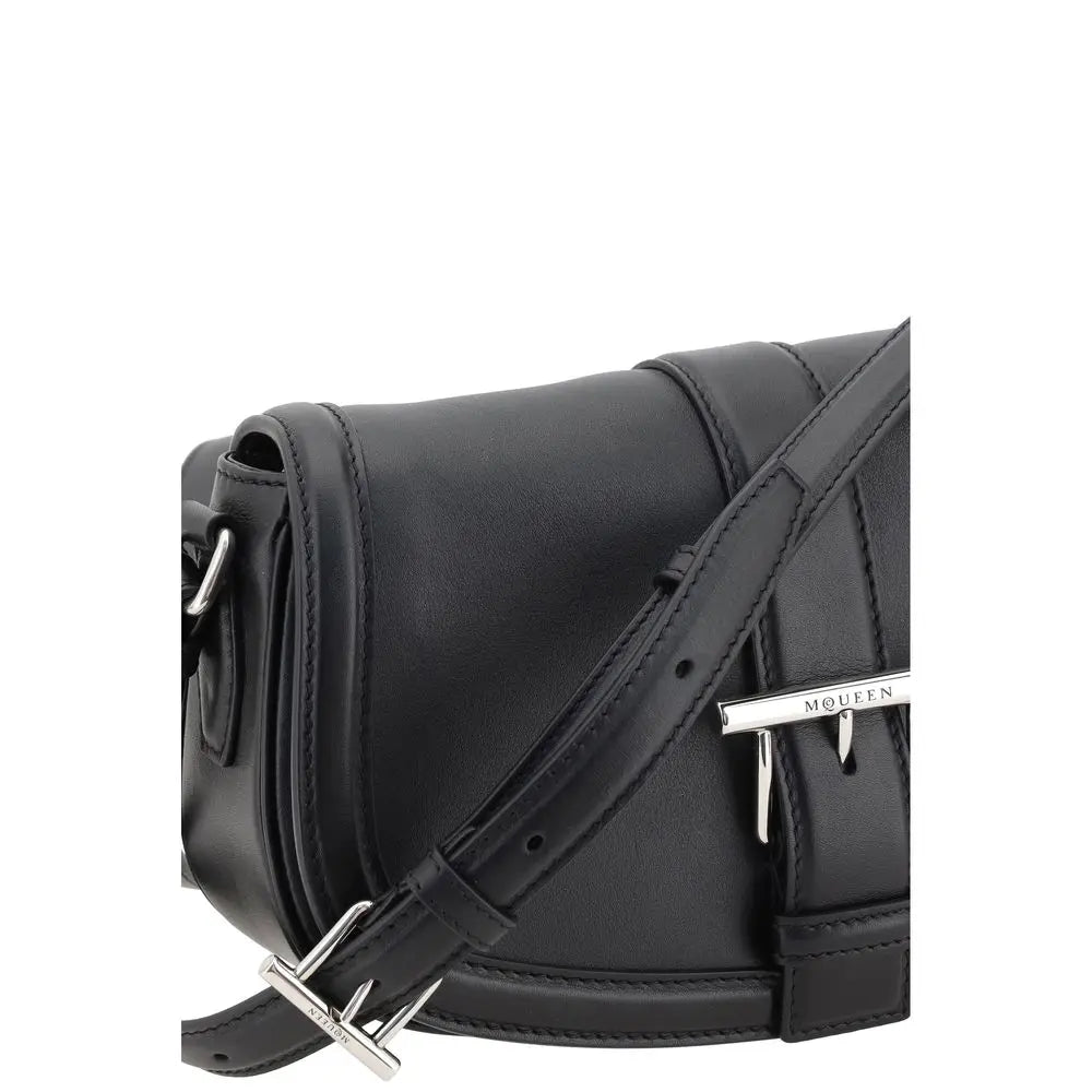 Sac T-Bar Satchel Alexander McQueen noir Alexander McQueen