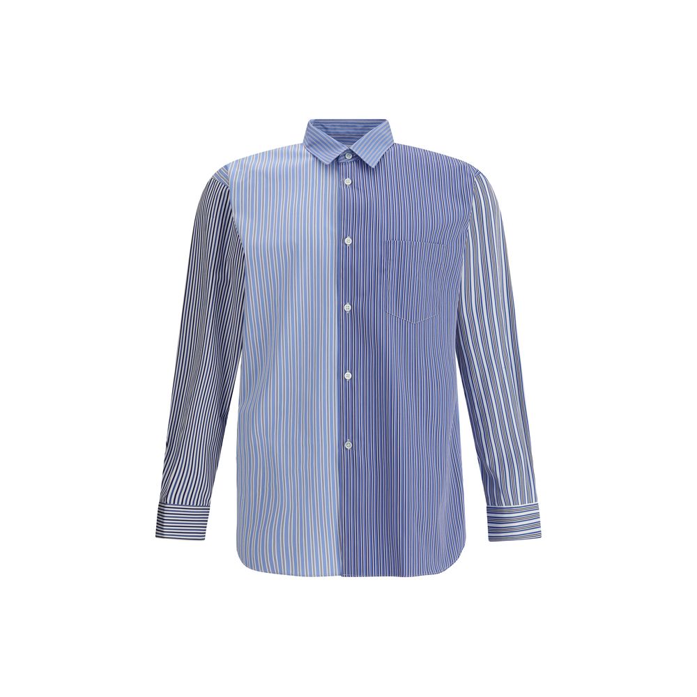 Chemise Comme des Garçons à rayures multicolores
