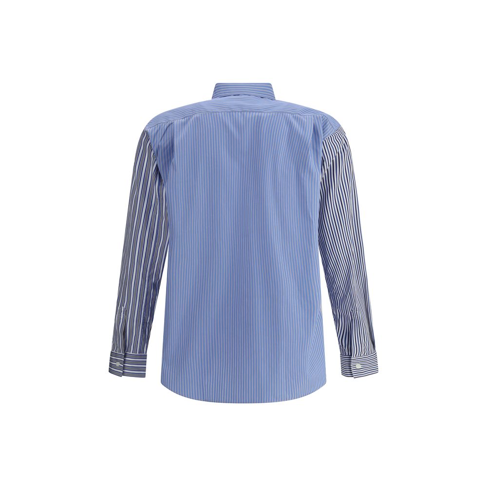Chemise Comme des Garçons à rayures multicolores