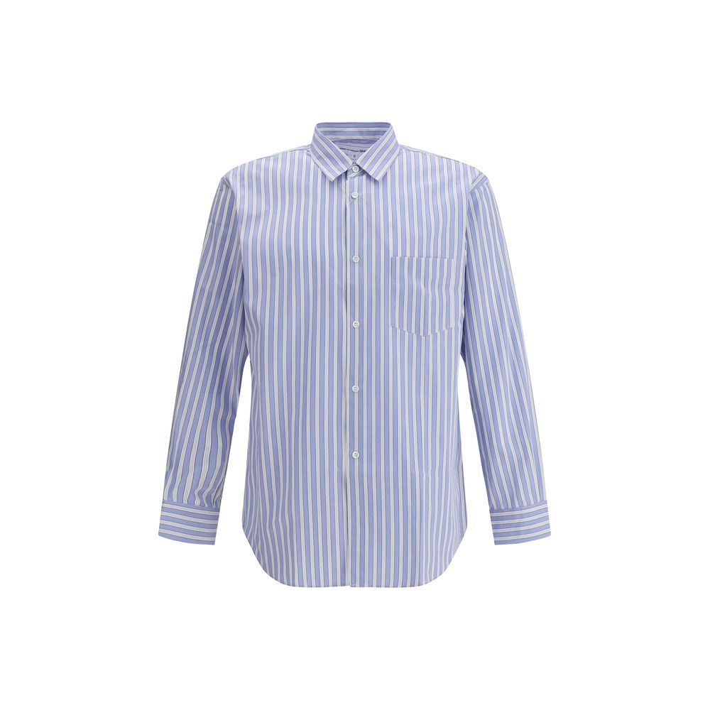 Chemise Comme des Garçons rayée bleue