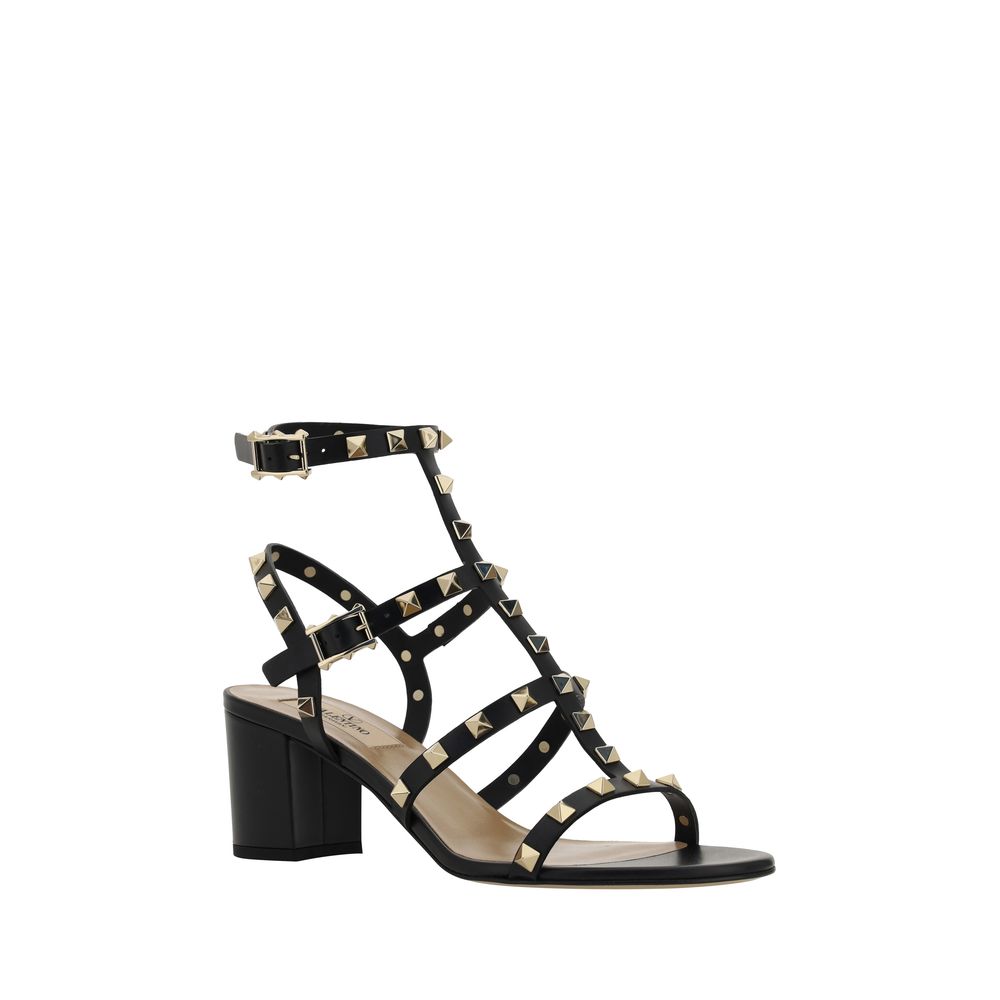 Sandales Valentino Garavani Rockstud beiges