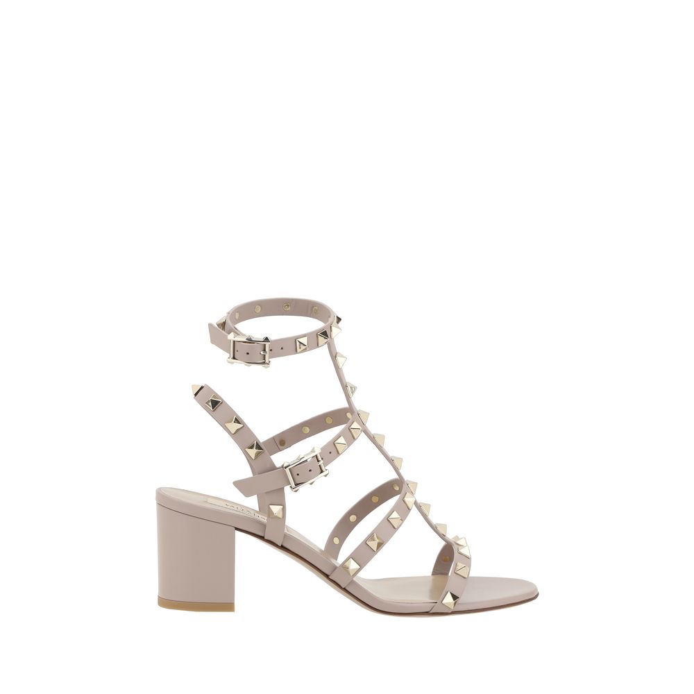Sandales Valentino Garavani Rockstud noires
