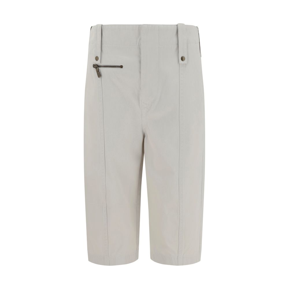 Pantalons Burberry Capri blancs