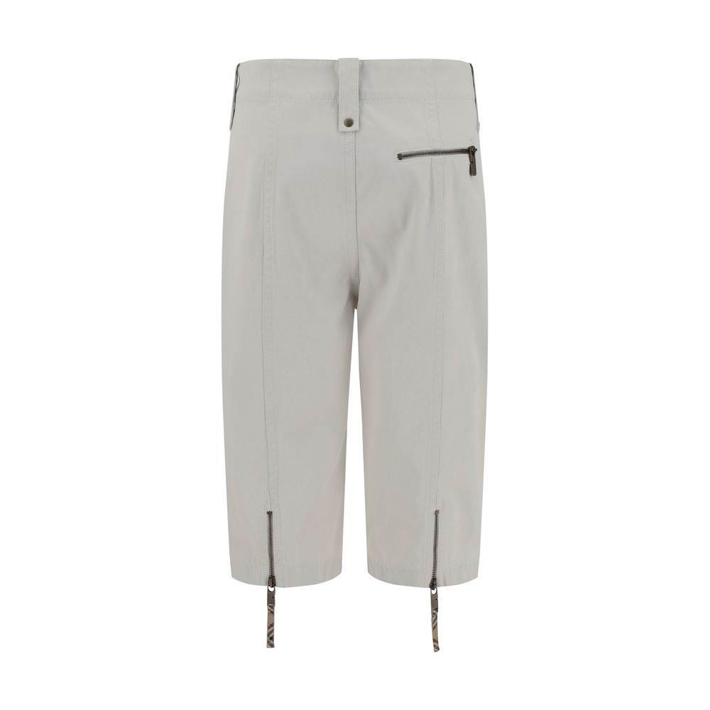Pantalons Burberry Capri blancs