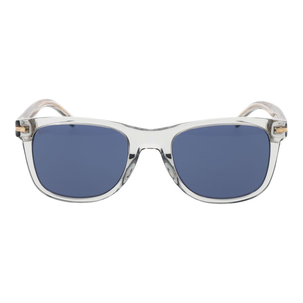 Lunettes Gray Men carrées grises