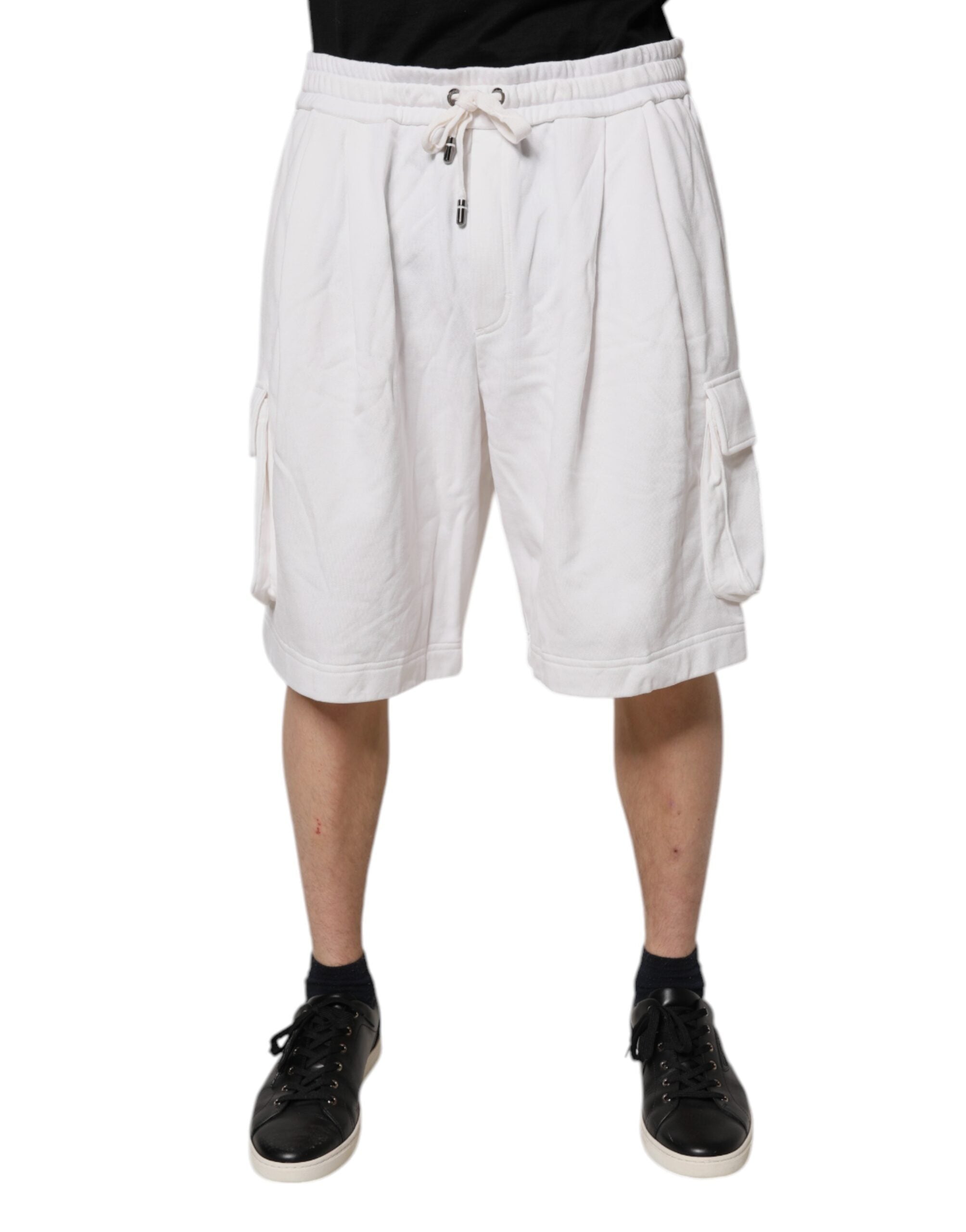 Shorts Dolce & Gabbana cargo blancs
