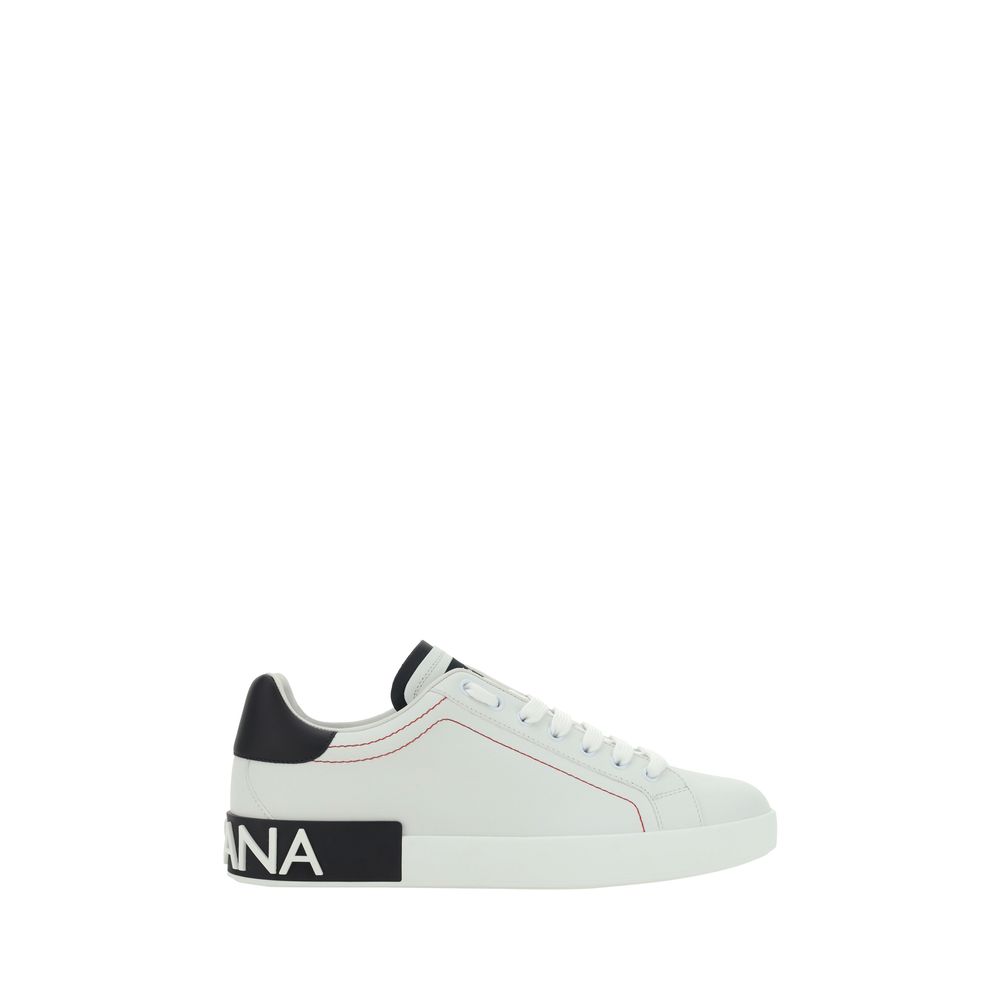 Baskets Dolce&Gabbana en cuir noires