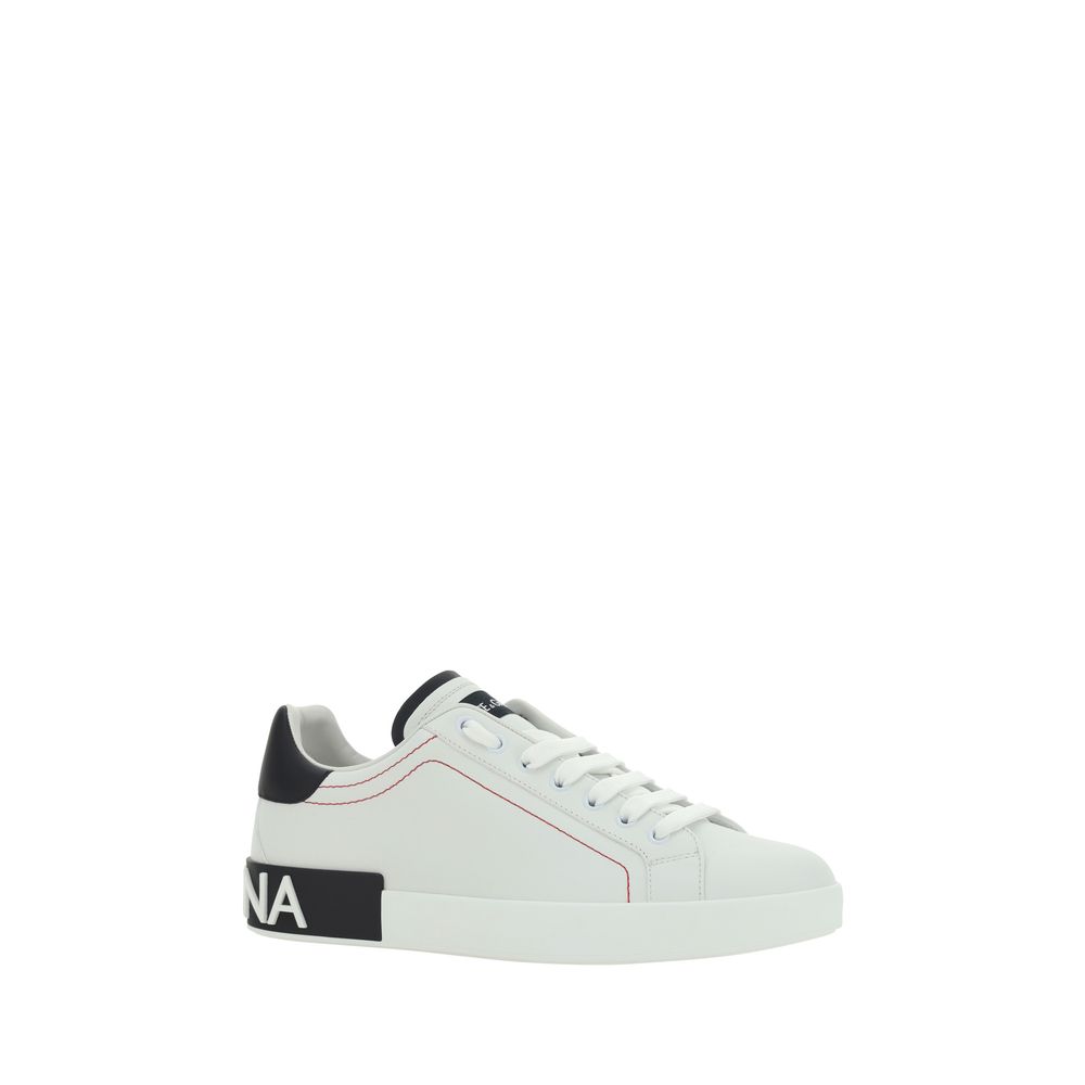Baskets Dolce&Gabbana en cuir noires