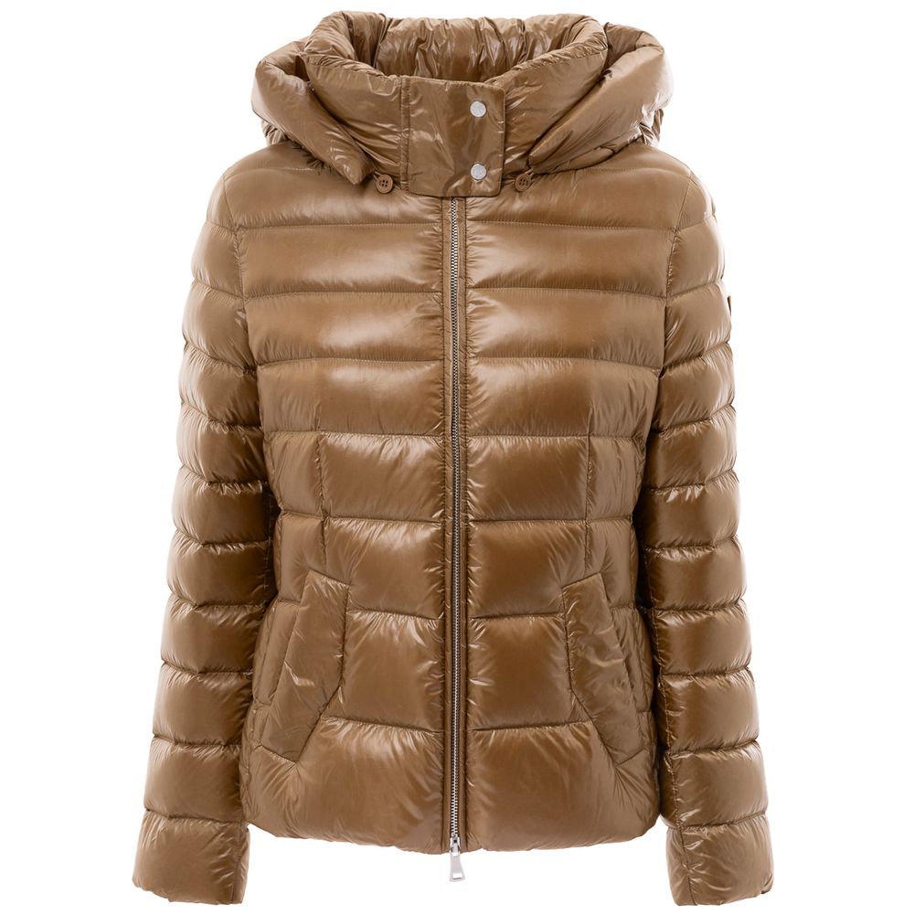 Doudoune ADD avec capuche amovible bronze