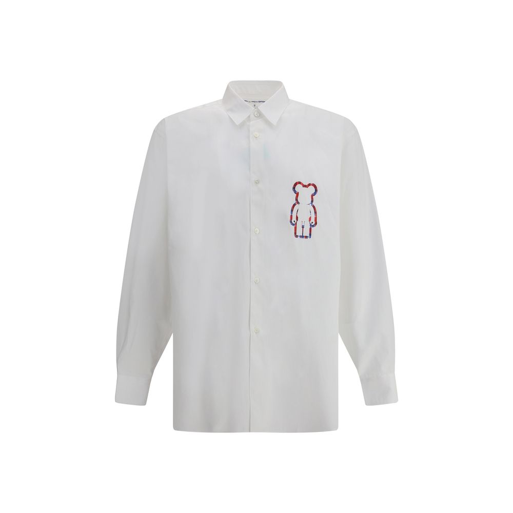 Chemise Comme des Garçons ours blanche