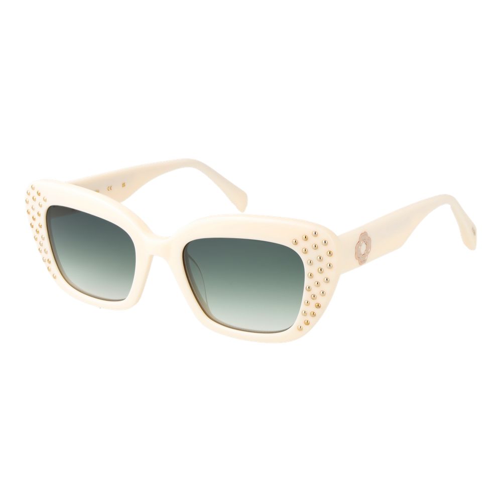 Lunettes de soleil Cream Cat Eye crèmes