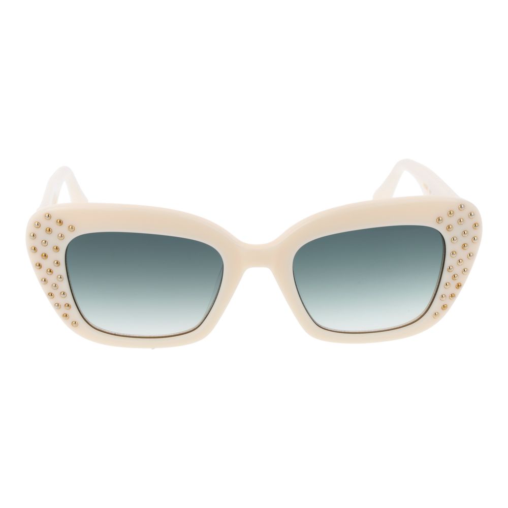 Lunettes de soleil Cream Cat Eye crèmes