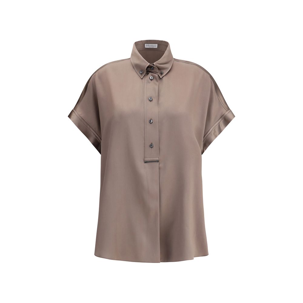 Chemise Brunello Cucinelli monochrome