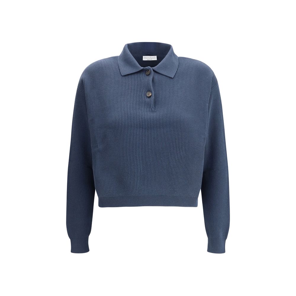Pull Brunello Cucinelli classique beige
