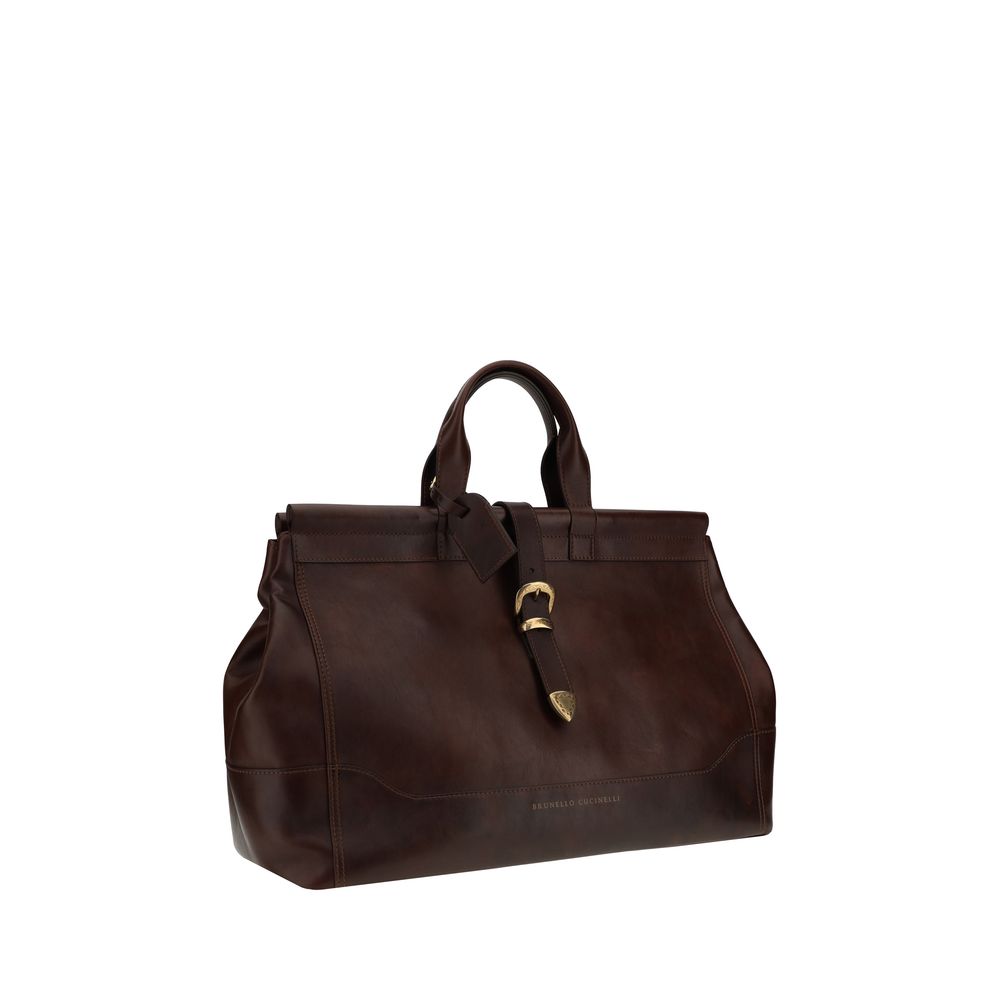 Sac de voyage Brunello Cucinelli marron