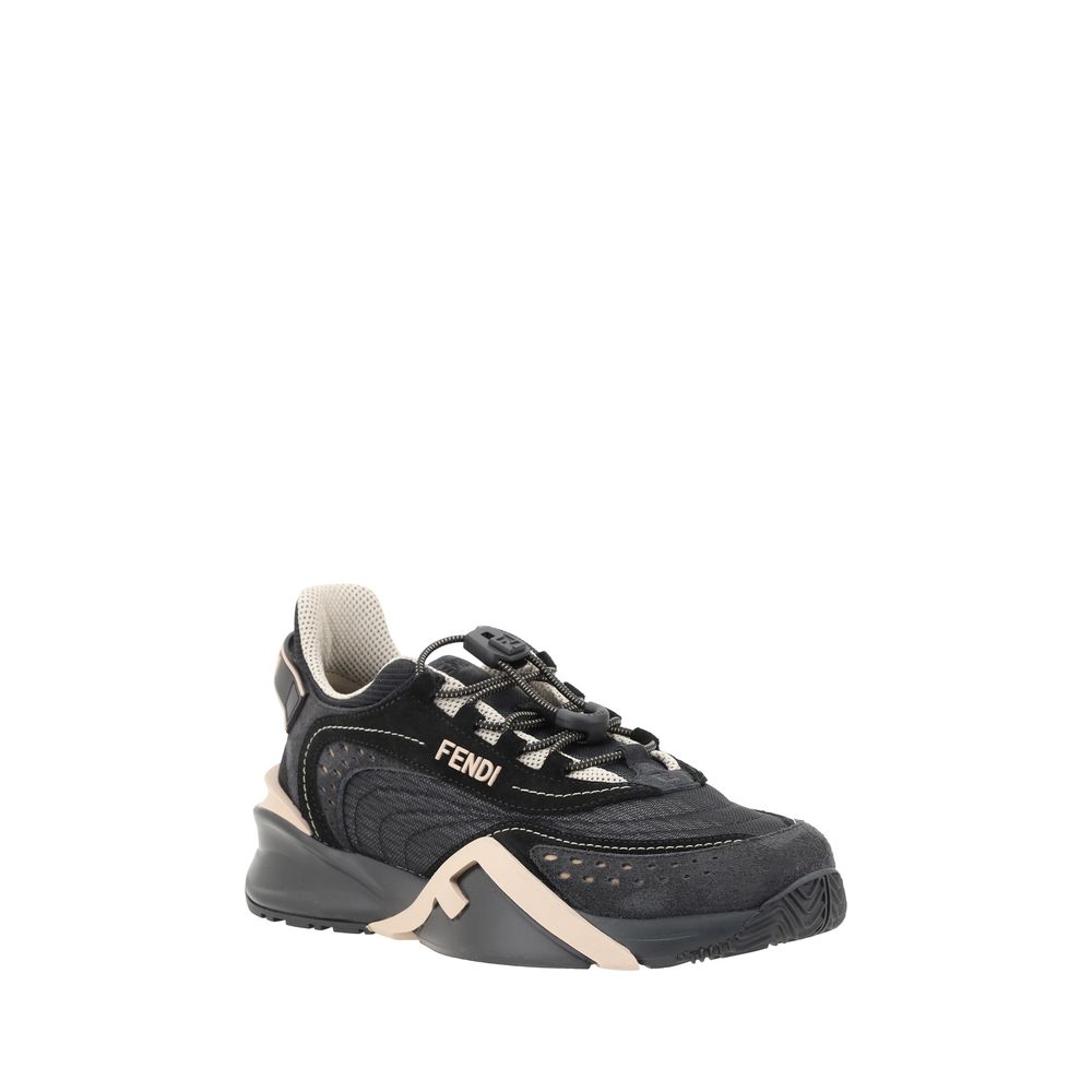 Baskets Fendi modernes blanches