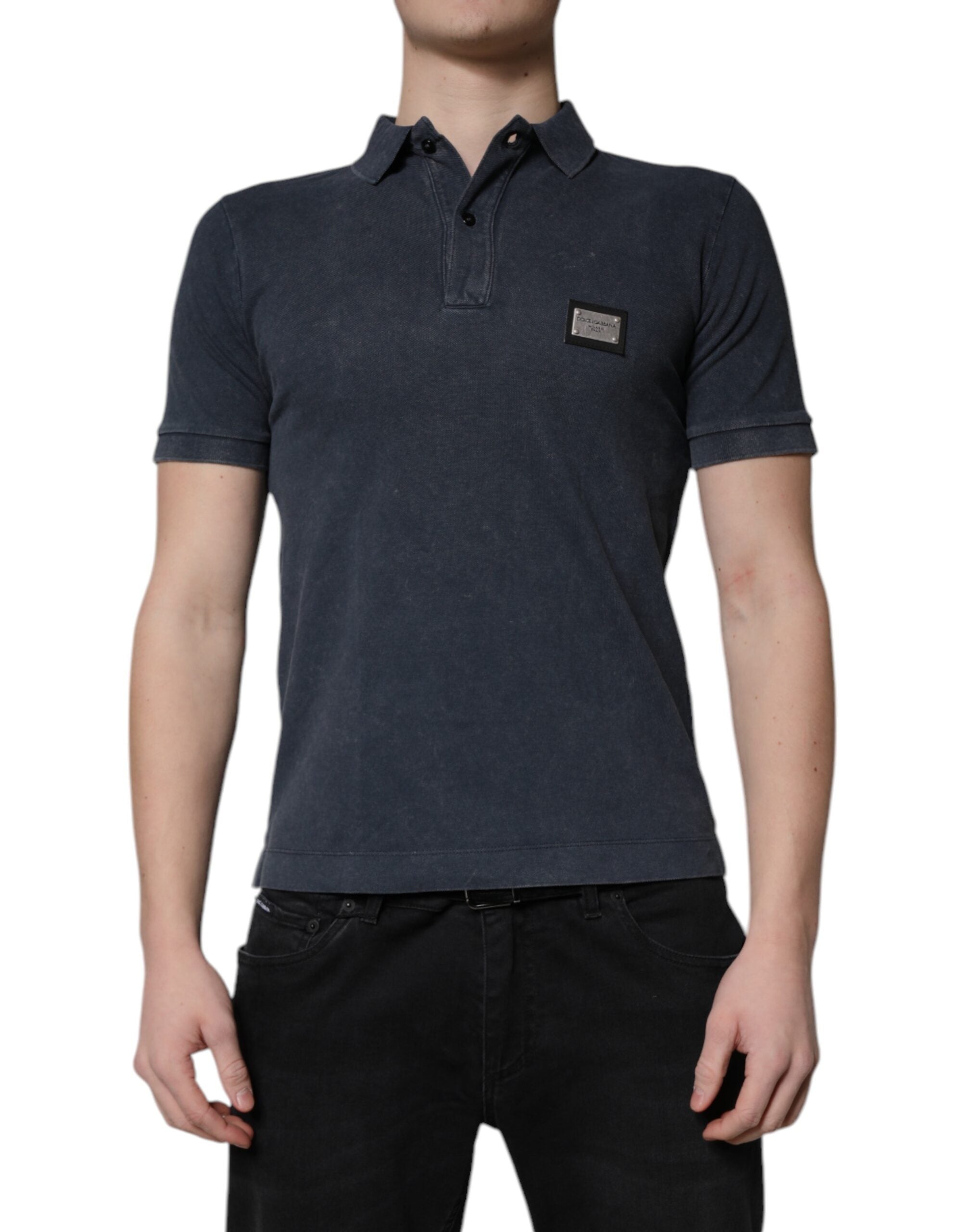 Polo Dolce & Gabbana bleu foncé