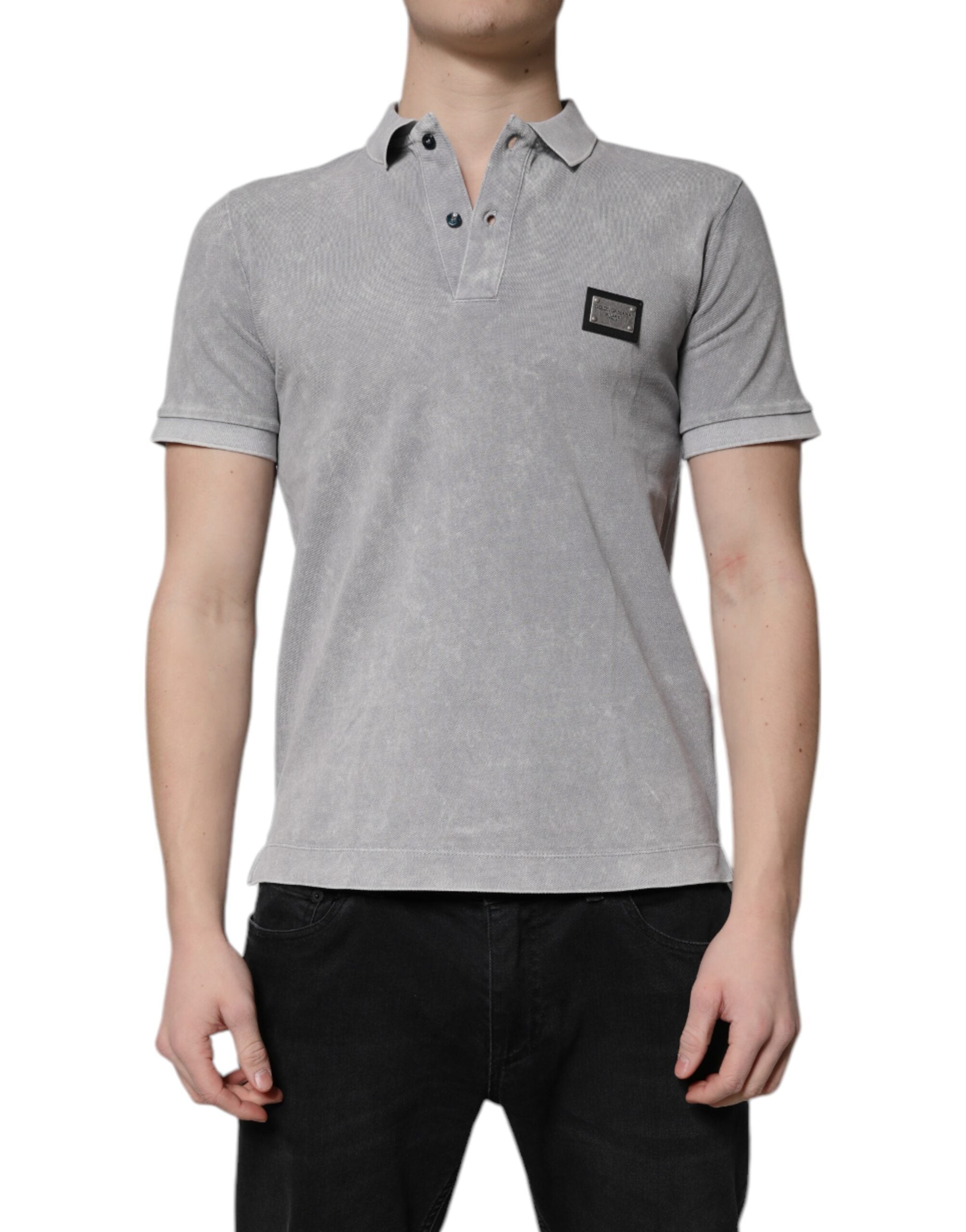 Polo Dolce & Gabbana gris