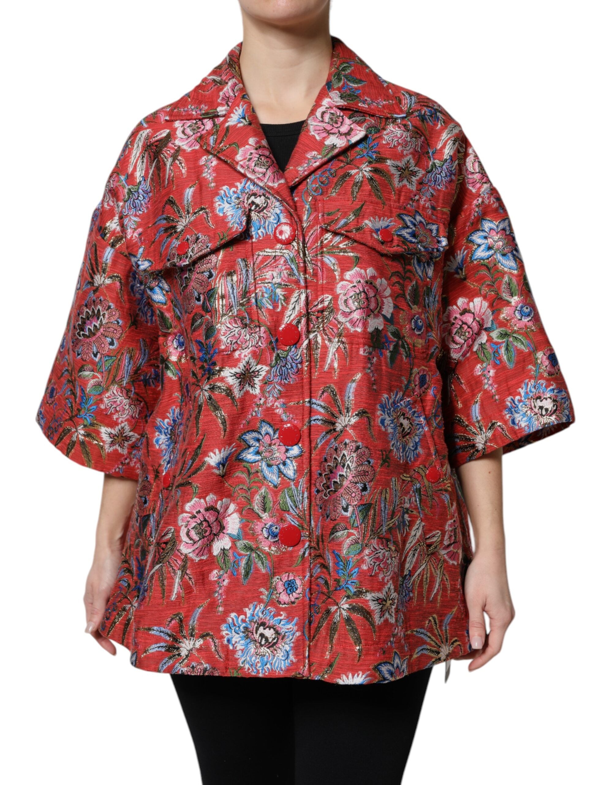 Manteau Dolce & Gabbana rouge