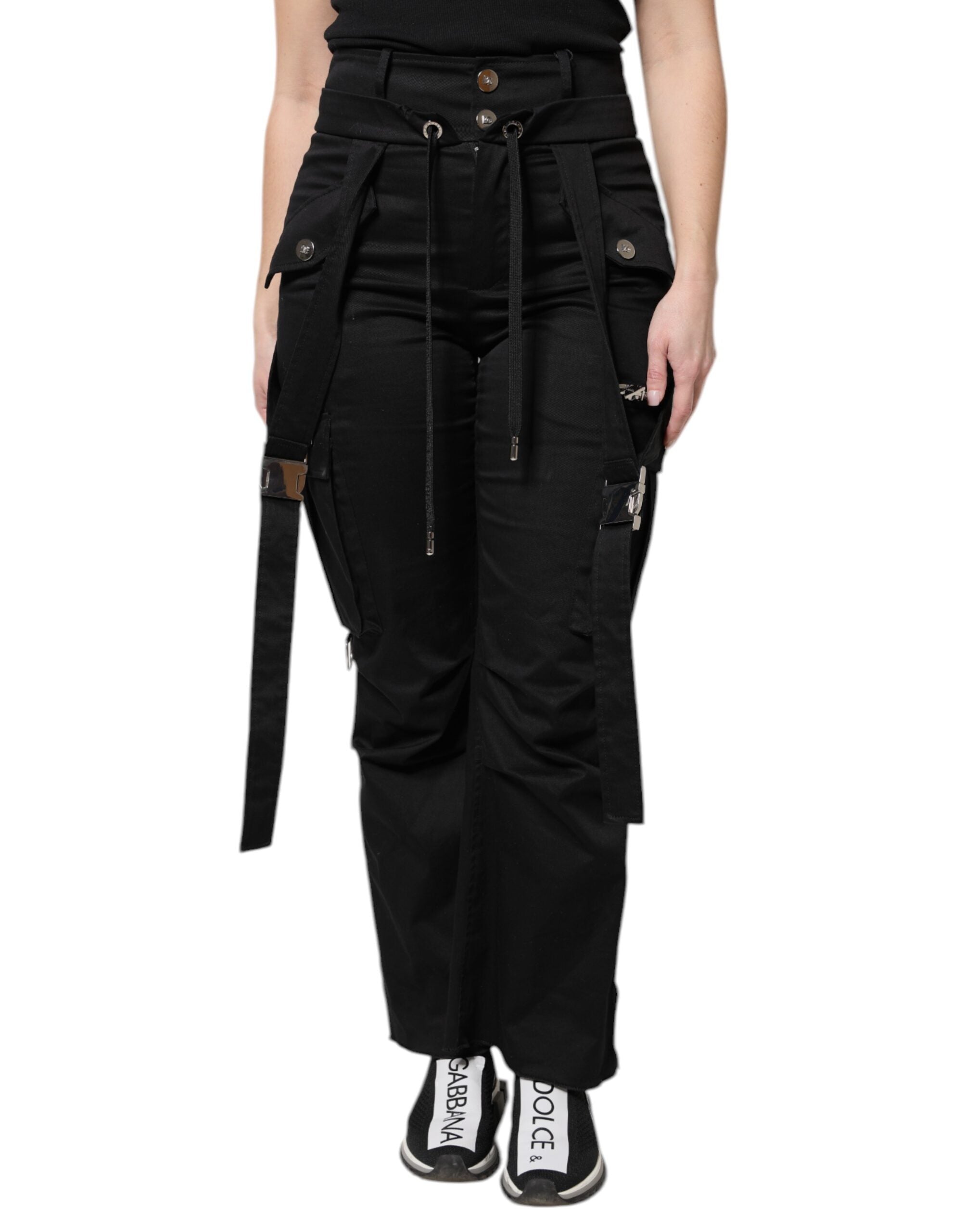 Pantalons DOLCE & GABBANA Cargo noirs