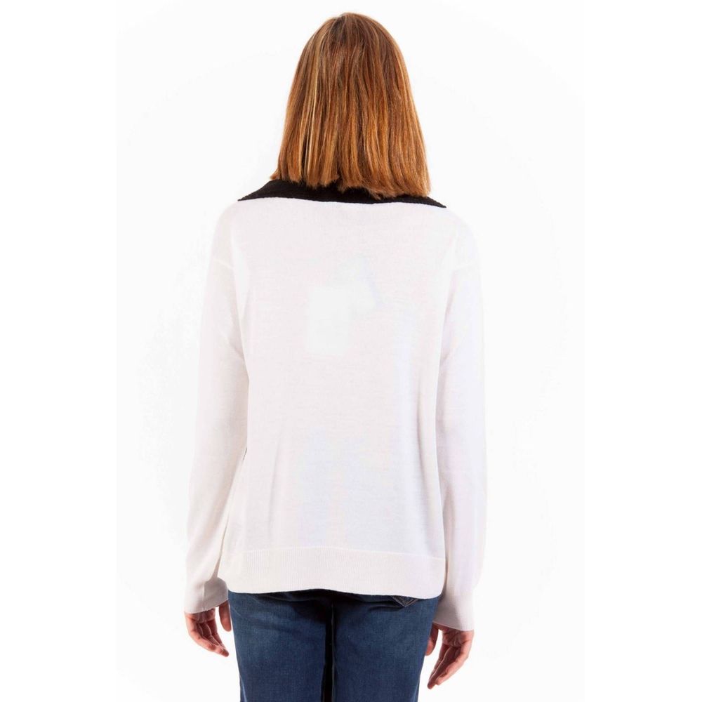 Pull Love Moschino blanc