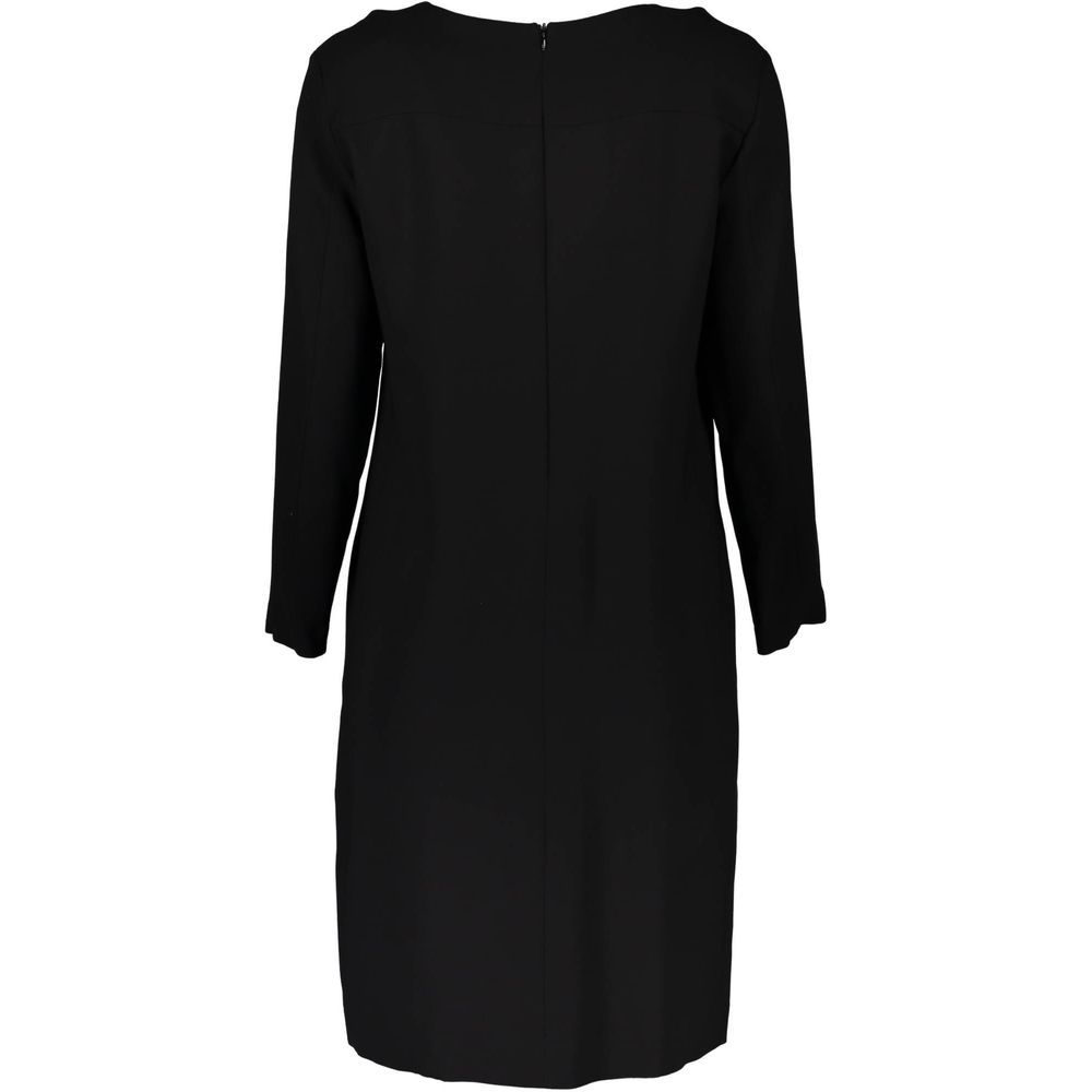 Robe Gant à manches longues noire