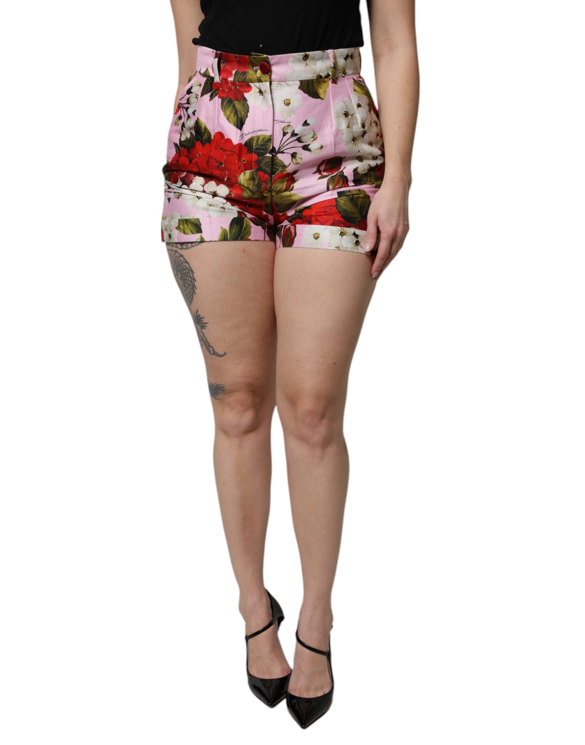 Short Dolce & Gabbana floral rose